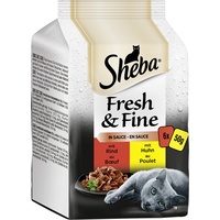 Sheba Fresh & Fine in Sauce Rind & Huhn
