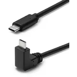 MicroConnect USB-Kabel - 24 pin USB-C Kabel abgewinkelt, 60W, 10Gbps
