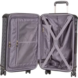 GUESS Wilder 4-Rollen Cabin 64 cm / 56 l charcoal/schwarz
