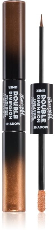 Barry M Double Dimension Double Ended Lidschatten und Eyeliner Farbton Infinite Bronze 4,5 ml