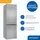 GGV Exquisit Exquisit Kühl-Gefrierkombination, KGC5320-95-E-040C inoxlook - Silber