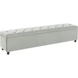 Guido Maria Kretschmer Home & Living Guido Maria Kretschmer Home&Living Bettbank »Relaxy«, gesteppt, mit Staufach grau