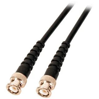 EFB-Elektronik RG58-Verlängerungskabel 2 x Stecker gerade 3 m Schwarz