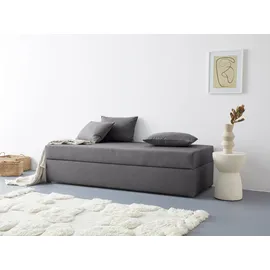 MAINTAL Polsterliege Diana 83 x 203 cm grau