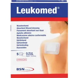 BSN medical LEUKOMED sterile Pflaster 8x10 cm Verbandsmaterial 5 ct 