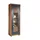 Massivmoebel24 Vitrine Turin 66 x 40 x 201 cm Braun