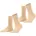 2-Paar Beige 39-42