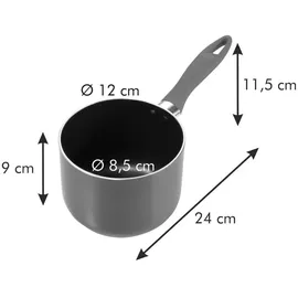 Tescoma PRESTO MINI Tiefe Stielkasserolle 12 cm rund