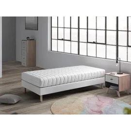 xaluca Kindermatratze 90x180 18 cm Nuka VISCO -viskoelastisch, antibakteriell und abnehmbar, ideal Für Nestbetten und Montessori-dormalit