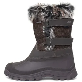 Trespass Brace, Damen Schneestiefel, Braun (Peat), 39 EU