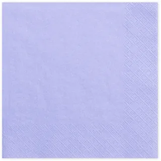 Partydeco Partydeco, Servietten Papier 33x33cm 3-lagig 20 Stück - 2 Jahre Gewährleistung - mind. 14 Tage Rückgaberecht - Lila / n.a.