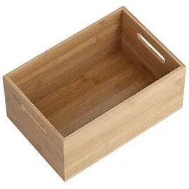 Zeller Aufbewahrungskiste 30 x 20 x 14 cm 20-tlg. braun