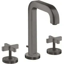 Hansgrohe Citterio 3-Loch Waschtischarmatur Brushed Black Chrome