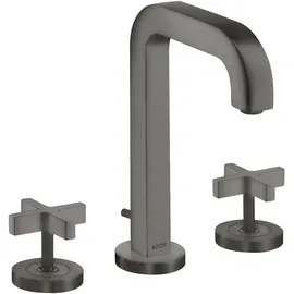Hansgrohe Citterio 3-Loch Waschtischarmatur Brushed Black Chrome