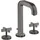 Hansgrohe Citterio 3-Loch Waschtischarmatur Brushed Black Chrome