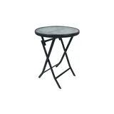 VCM Sonlas Gartentisch Ø 55 x 70 cm grau