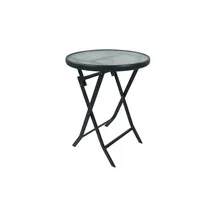 VCM Sonlas Gartentisch Ø 55 x 70 cm grau