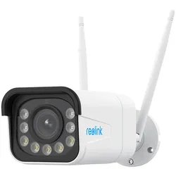 Reolink W430 WLAN Überwachungskamera 8MP 3840x2160, Dualband-WLAN, IP67-Wetterschutz, Nachtsicht in Farbe, 5x Optischer Zoom