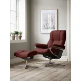 Stressless Mayfair mit Cross Base Microfaser 92 x 103 x 79 cm red dinamica
