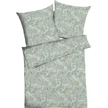 KAEPPEL Glory Paisley Grün 155 x 220 cm + 80 x 80 cm