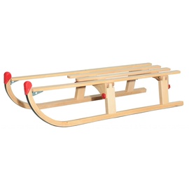 weitere Holz-Faltschlitten klappbar 110 cm mit Zugseil