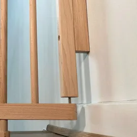 DOLLE Treppenschutzgitter Jonas 74,5-114 cm Holz