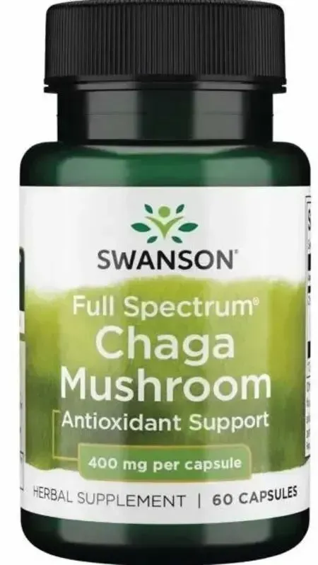 Swanson Chaga-Pilz 400 mg 60 St