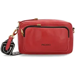 Picard Soulmate Umhängetasche Leder 20 cm  rot