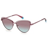 Polaroid Sonnenbrille Polaroid Damensonnenbrille PLD-4094-S-LHF UV400 rosa