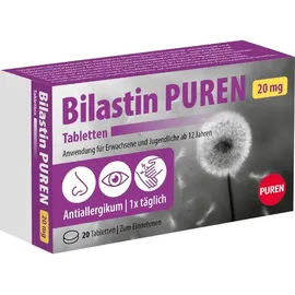 PUREN Pharma GmbH & Co. KG Bilastin Puren 20 mg Tabletten 20 St.
