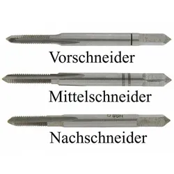 HGB-SET M  2.0 HSS, 3tlg.in Kassette      48002020