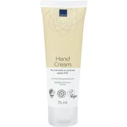 ABENA Handcreme 21 % Fettgehalt, parfümfrei 6962 , 1 Karton = 12 Tuben à 75 ml