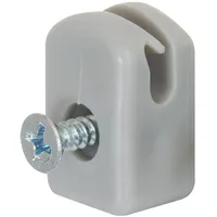 GAH Alberts Alberts Spanndrahthalter mit Schraube grau | 10er Set