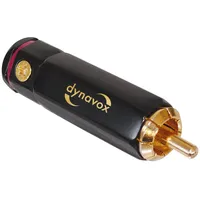 Sintron Dynavox High-End Cinch-Stecker rot