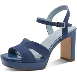 TAMARIS Blockabsatz-Sandalette Damen Blau 39