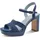 TAMARIS Blockabsatz-Sandalette Damen Blau 39