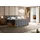 altdecor Boxspringbett 120 x 200 cm H3 Grau