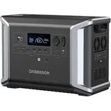 Dabbsson DBS2300 Home Backup Power Station, 2200W, 2330Wh, Schwarz