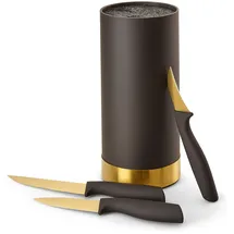 Echtwerk Küchenmesser Set 4-tlg. Gold-Edition