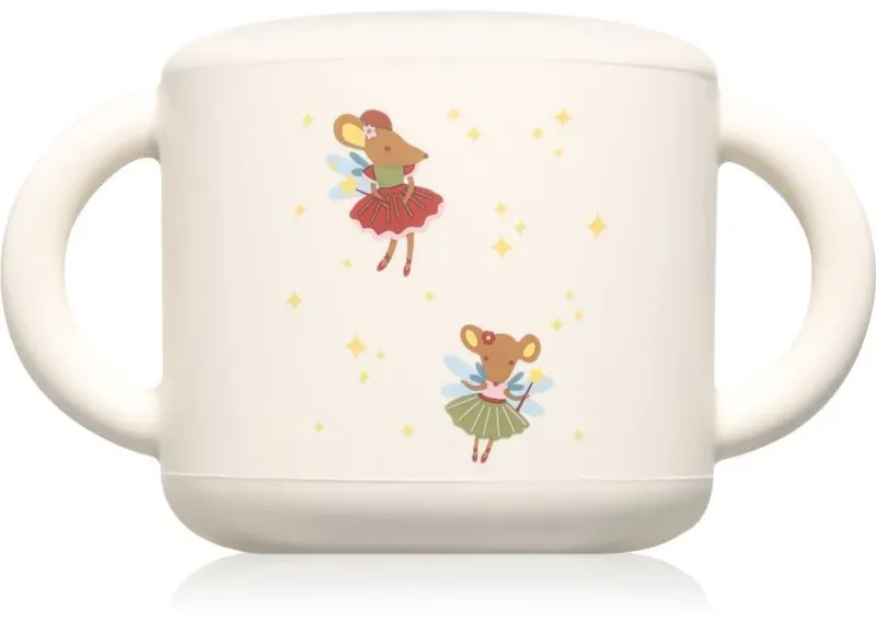 Mushie Baby Snack Cup Tasse für die Zwischenmahlzeit Fairy Mice 1 St.