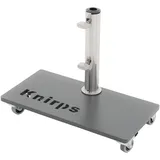 Knirps Rollsockel Stahl 25 kg Schwarz