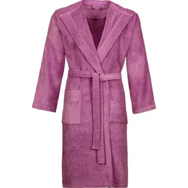 VOSSEN Bademantel Vegan Life blackberry M