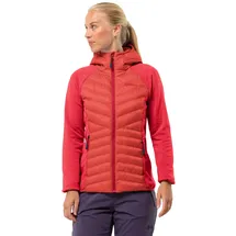 Jack Wolfskin Damen Routeburn Pro Hybrid W Softshelljacke, Vibrant Red, XL EU