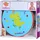 Eichhorn Kinder-Tamburin Musik Tamburin 14,5 x 14,5 x 4,5 cm Holz
