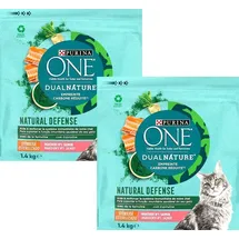 Purina Dual Nature Spirulina Sterilized mit Lachs 4 x 1,4 kg