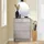 SoBuy Schuhschrank 80 x 108 x 25 cm Hellgrau / Hellgrau