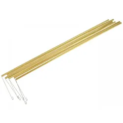 Folia Laternenstab mit Metallhaken, 6er-Set