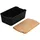 KESPER Brotbox Kunststoff Schwarz