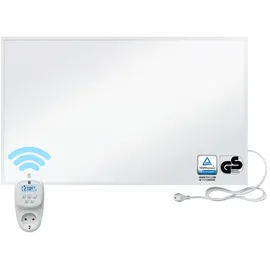 bringer-germany Bringer Infrarotheizung 1200 (BRIH1200) / BRTF: Funk Thermostat und Fernbedienung / Weiß