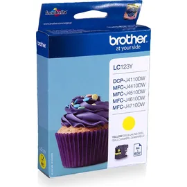 Brother LC-123Y gelb